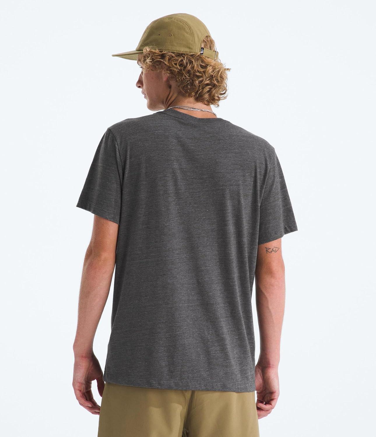 imageThe North Face SS TriBlend TeeTnf Black White Heather
