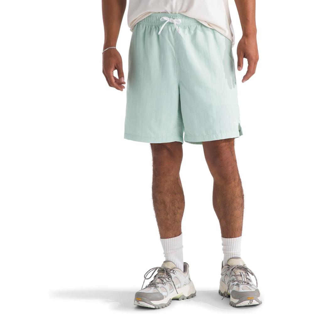 imageTHE NORTH FACE Mens Action Shorts 20 Lightweight amp Breathable Nylon Shorts With Flashdry Technology amp Adjustable DrawcordOpal Frost