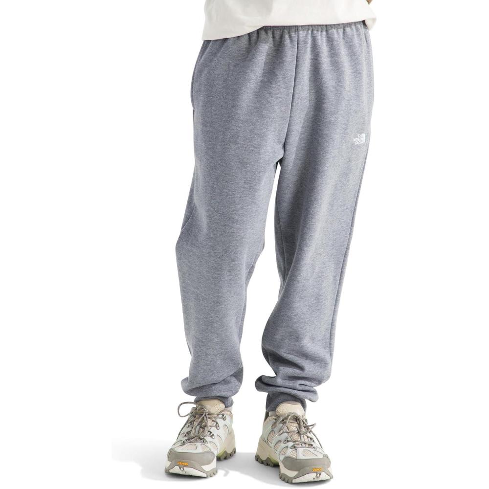 imageTHE NORTH FACE Mens Evolution Simple Dome Jogger Elastic Waistband With Adjustable Drawcord Hand Pockets Ribbed CuffsTnf Pale Grey Heather