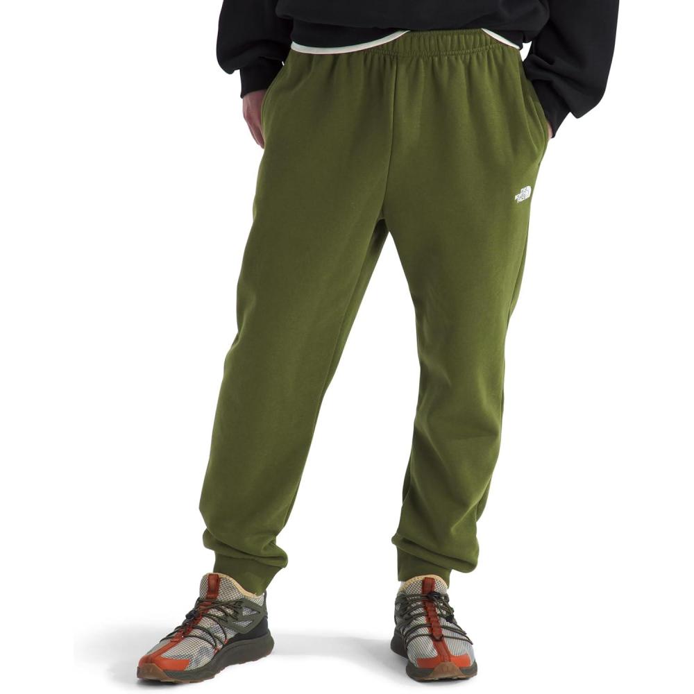 imageTHE NORTH FACE Mens Evolution Simple Dome Jogger Elastic Waistband With Adjustable Drawcord Hand Pockets Ribbed CuffsWoodland Green