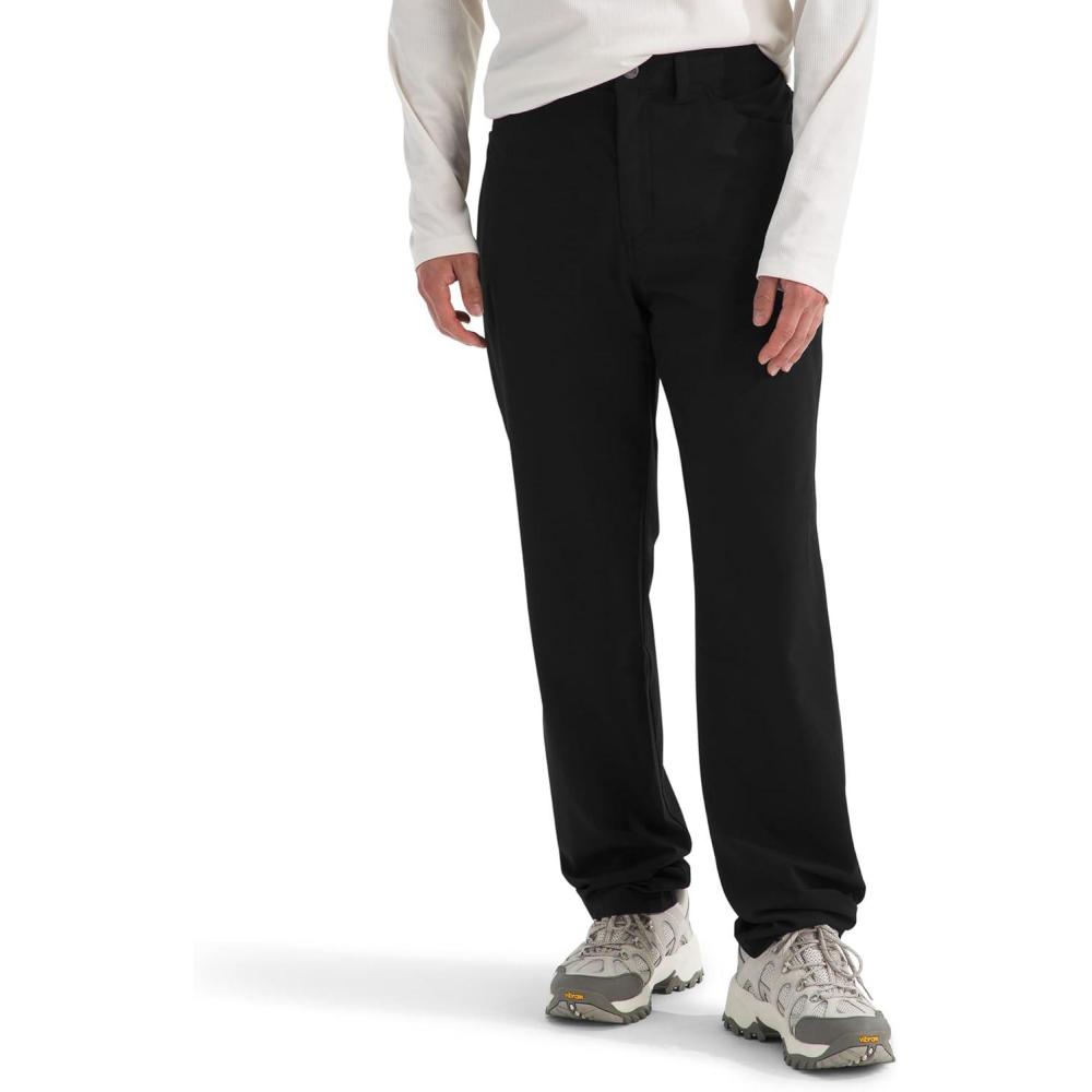 imageThe North Face Mens Paramount 5Pocket Pant Moisture Wicking Water Repellent Finish Multiple Pockets Belt LoopsTnf Black