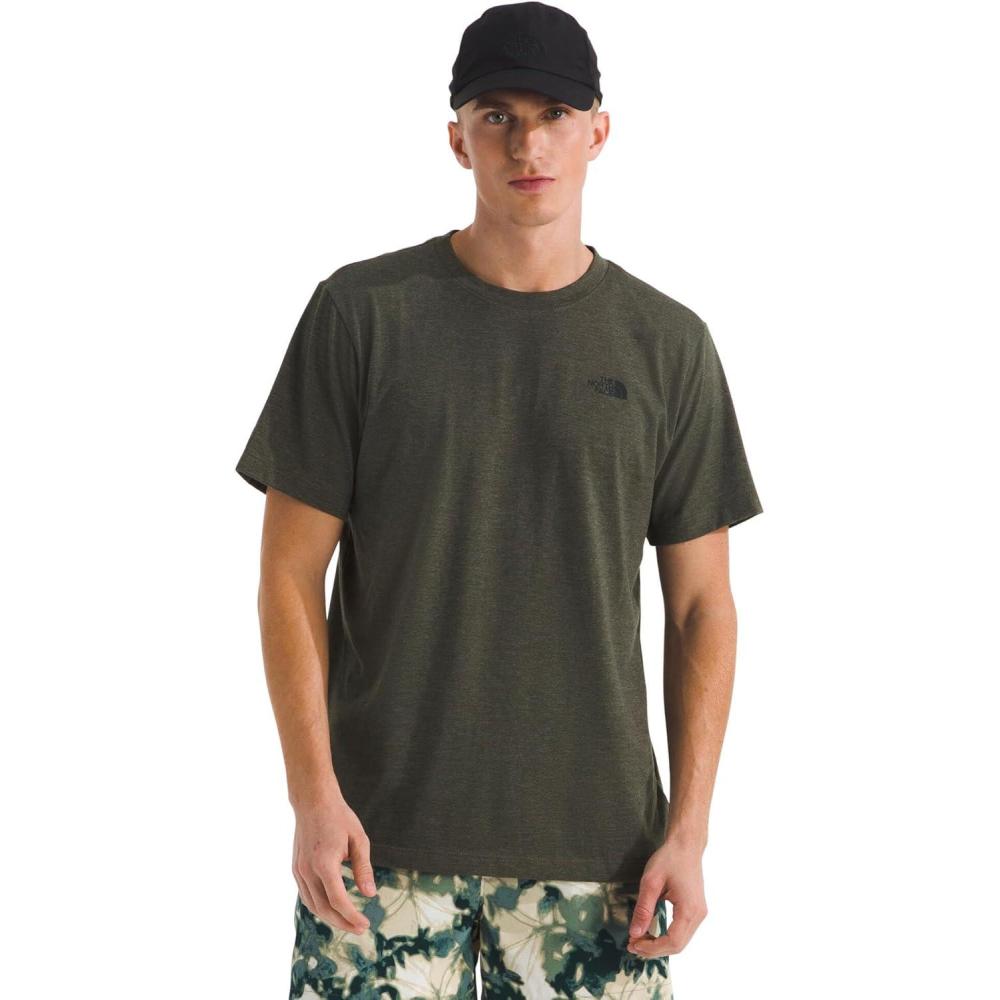imageThe North Face SS TriBlend TeeNew Taupe Green White Heather