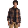 Burnt Umber Macro Small Plaid