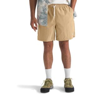 THE NORTH FACE Men’s Action Shorts 2.0 | Lightweight & Breathable Nylon Shorts With Flashdry Technology & Adjustable Drawcord(Khaki Stone)