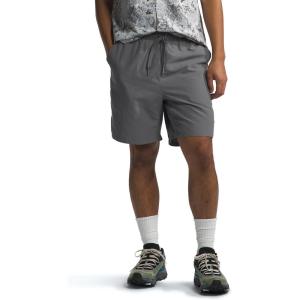 THE NORTH FACE Men’s Action Shorts 2.0 | Lightweight & Breathable Nylon Shorts With Flashdry Technology & Adjustable Drawcord(Smoked Pearl)