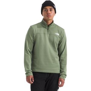 THE NORTH FACE Men’s Cedar Trail Grid Fleece 1/4 Zip(Bark Mist)