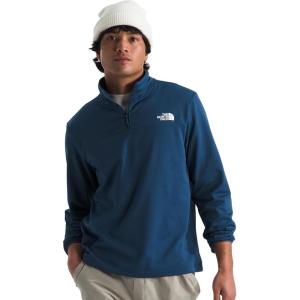 THE NORTH FACE Men’s Cedar Trail Grid Fleece 1/4 Zip(Shady Blue)