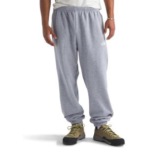 THE NORTH FACE Men’s Evolution Simple Dome Pant | Elastic Waistband With Adjustable Drawcord, Hand Pockets, Elasticated Cuffs(Tnf Pale Grey Heather)