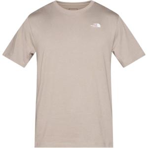THE NORTH FACE Men’s Evolution Simple Dome Short-sleeve Tee (Standard & Big Size) | Cotton Shirt With the Classic Logo(Stone Slab)