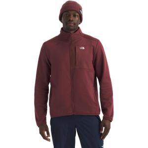 THE NORTH FACE Men’s TNF Performance Fleece Full Zip Jacket | Lightweight Pullover With Zip Pockets(Sumac)