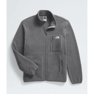 THE NORTH FACE Men’s Yumiori Full Zip Jacket | Lightweight Fleece Coat With Embroidered Logo, Zip Pockets(Smoked Pearl/Smoked Pearl/Smoked Pearl)
