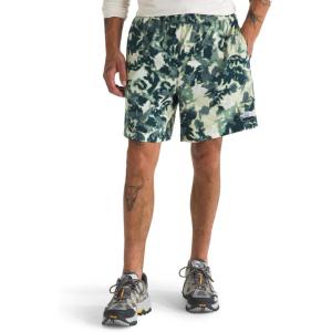 The North Face Class V Pathfinder Pull-On Shorts 7″(Duck Green Lux Print)