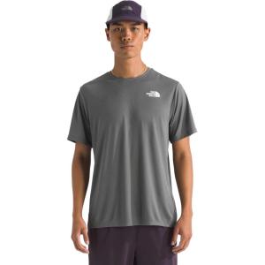 The North Face Men’s 24/7 Short-Sleeve Tee – Lightweight Athletic Shirt with Flashdry Technology & Heat Transfer Logo(Smoked Pearl)