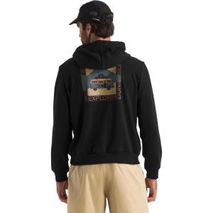 The North Face Men’s Escape the City Hoodie – Casual Pullover Sweatshirt, Bold Graphic Designs, Kangaroo Hand Pocket(Tnf Black)