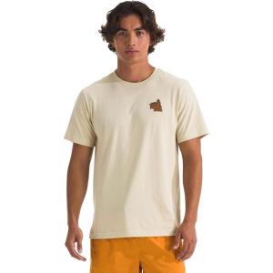 The North Face Men’s Keep Climbin’ Short-Sleeve Tee – Casual Stylish Graphic T-Shirt, Regular Fit, Soft Cotton Fabric(Desert Stone)