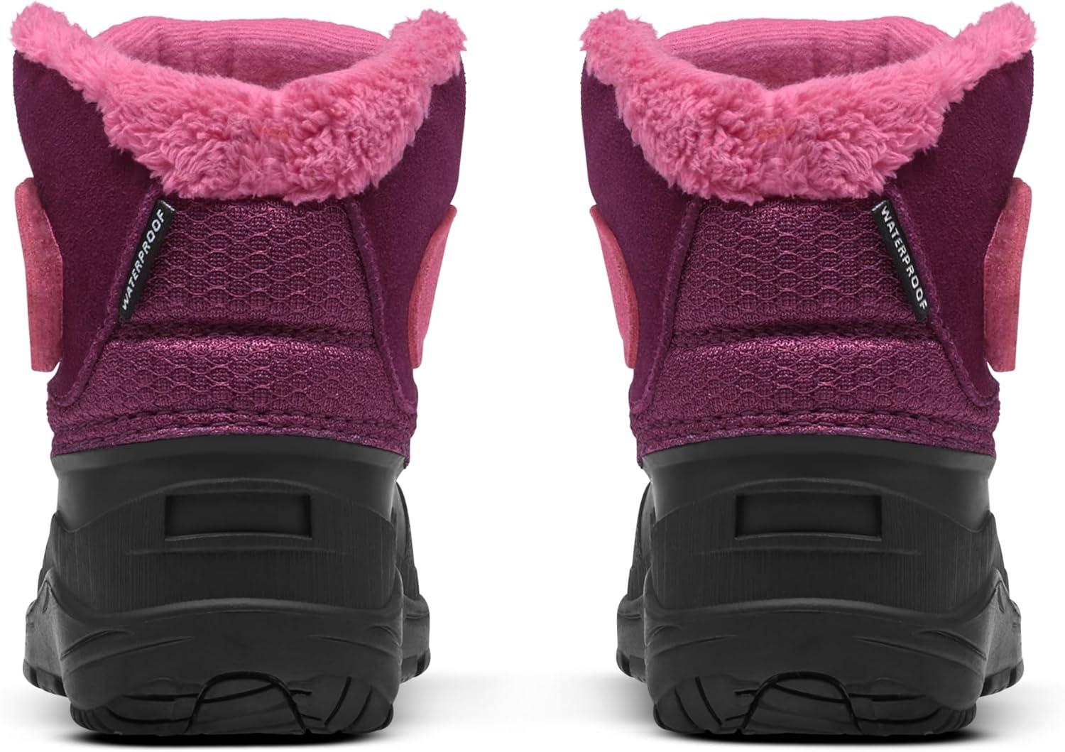 imageTHE NORTH FACE Kids Alpenglow II Insulated Snow Boot Waterproof Construction amp Durable Rubber OutsoleBoysenberryTnf Black