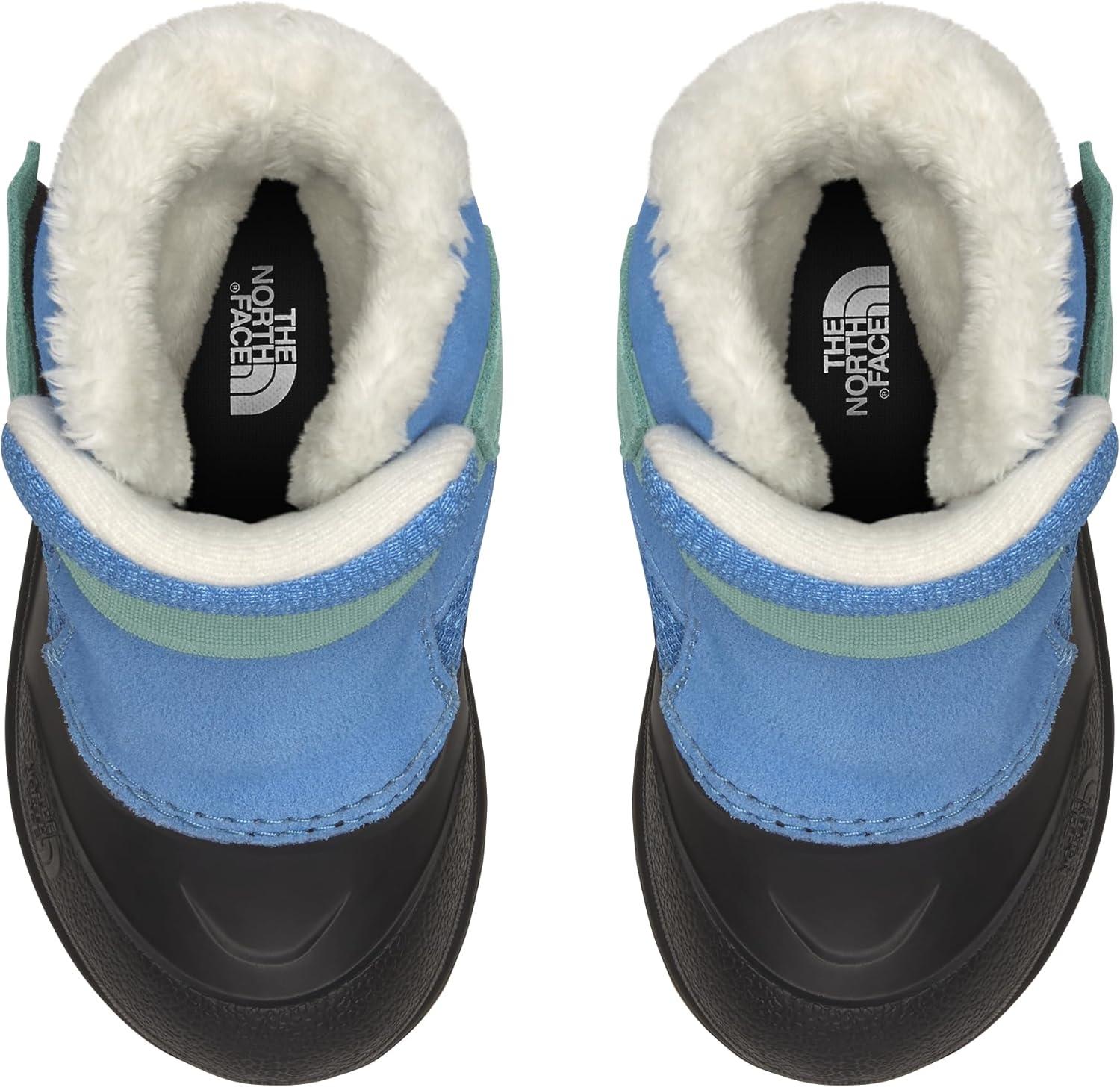 imageTHE NORTH FACE Kids Alpenglow II Insulated Snow Boot Waterproof Construction amp Durable Rubber OutsoleDark CornflowerMuted Pine
