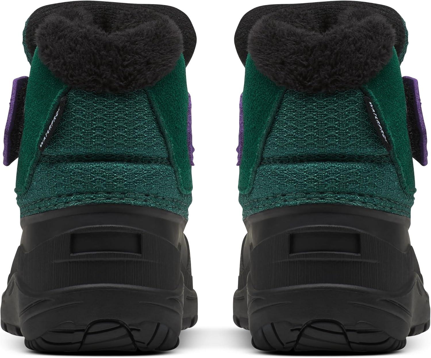 imageTHE NORTH FACE Kids Alpenglow II Insulated Snow Boot Waterproof Construction amp Durable Rubber OutsoleEvergreenPeak Purple