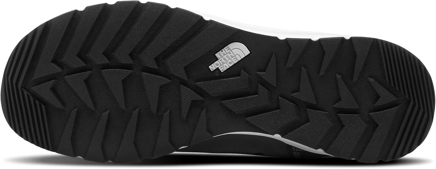 imageTHE NORTH FACE Kids Thermoball Pullon Wp Boot Insulated amp Waterproof Bungee Collar Rubber SoleTnf BlackTnf White