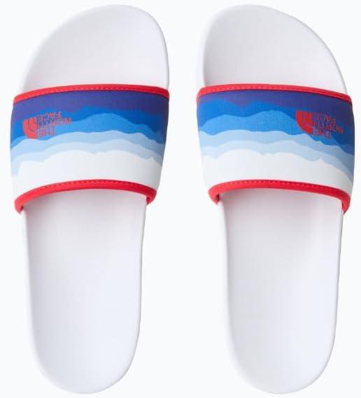 imageTHE NORTH FACE Mens Base Camp Slide III Sandal Highly Cushioned Durable TPU Strap amp Rubber OutsoleSky Scene PrintTnf White
