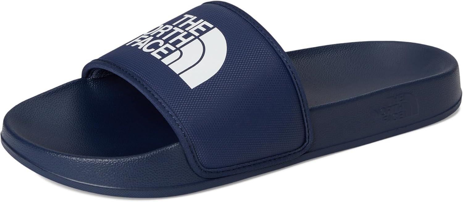 imageTHE NORTH FACE Mens Base Camp Slide III Sandal Highly Cushioned Durable TPU Strap amp Rubber OutsoleSummit NavyTnf White