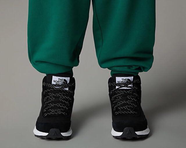 imageThe North FACE UnisexChild BacktoBerkeley Iv Hiking Boot NonMarking Rubber Outsole Padded Ankle GuardTnf BlackTnf White