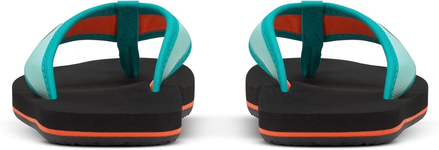 imageThe North Face Kids Base Camp FlipFlop ToddlerLittle KidBig KidGeyser AquaTnf Black
