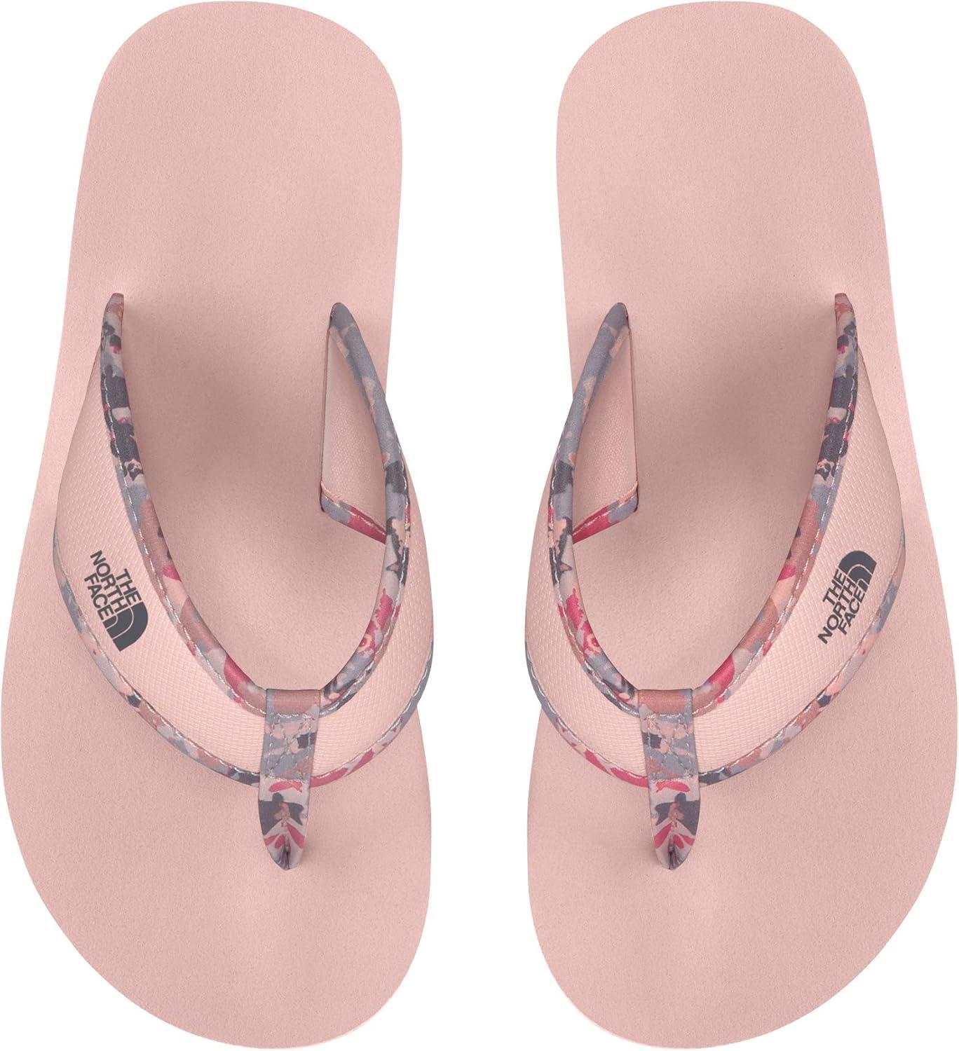 imageThe North Face Kids Base Camp FlipFlop ToddlerLittle KidBig KidPearl BlushMulti Floral Camo