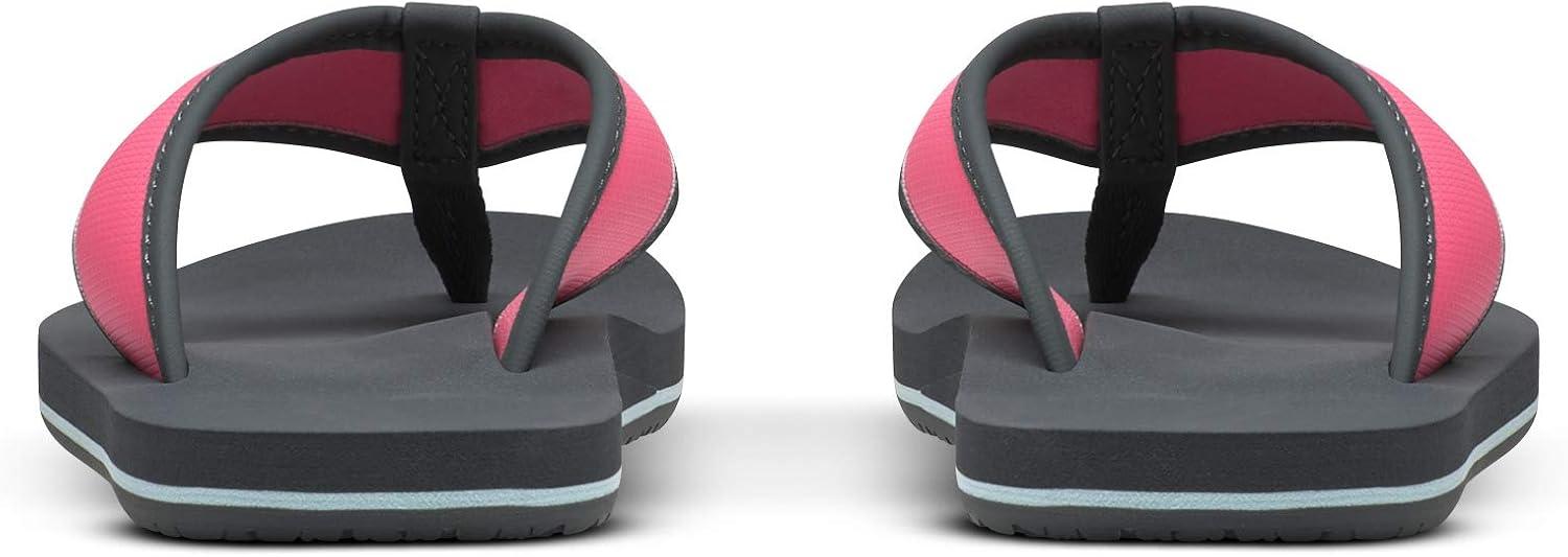 imageThe North Face Kids Base Camp FlipFlop ToddlerLittle KidBig KidPrim PinkVanadis Grey