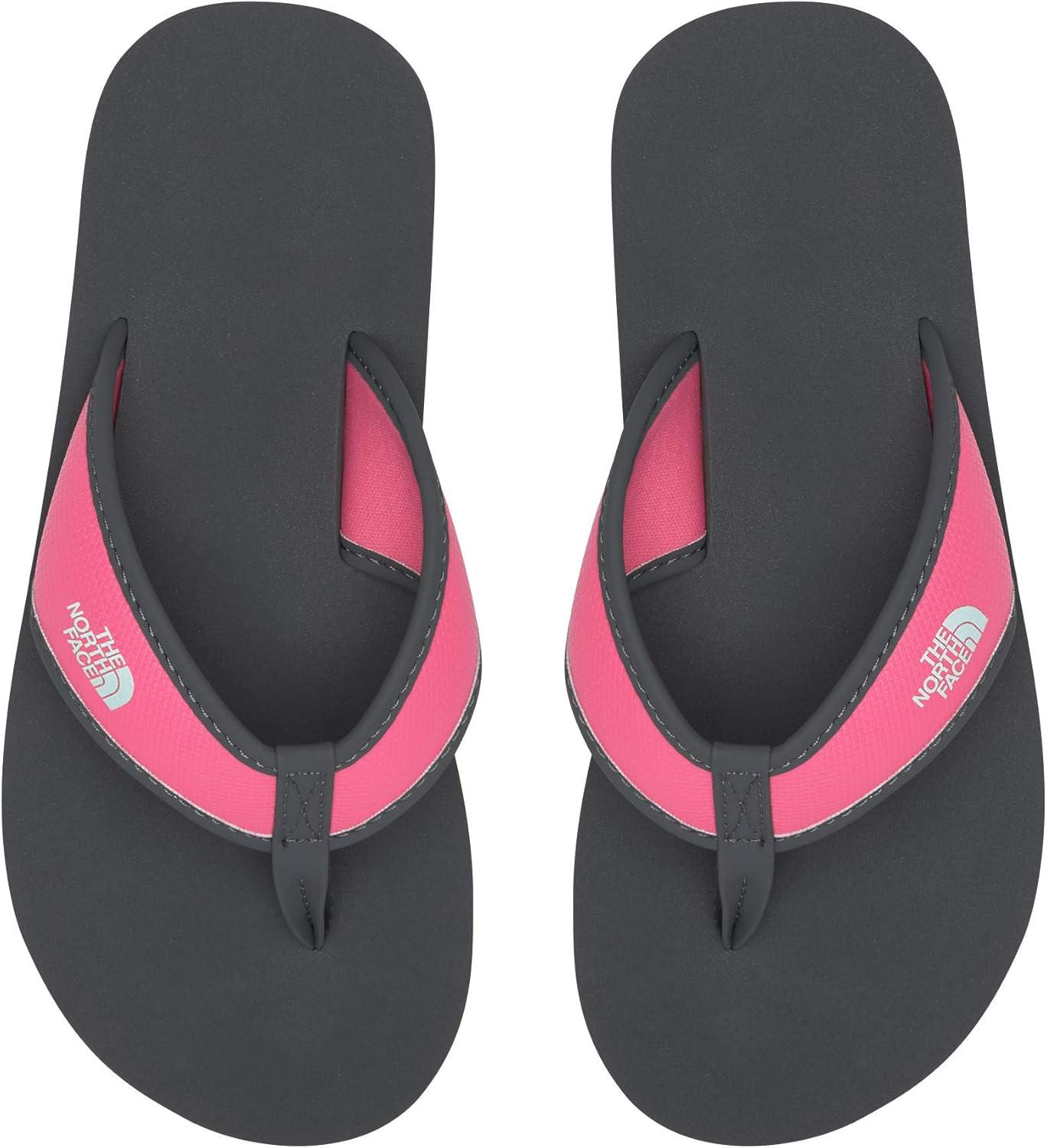 imageThe North Face Kids Base Camp FlipFlop ToddlerLittle KidBig KidPrim PinkVanadis Grey