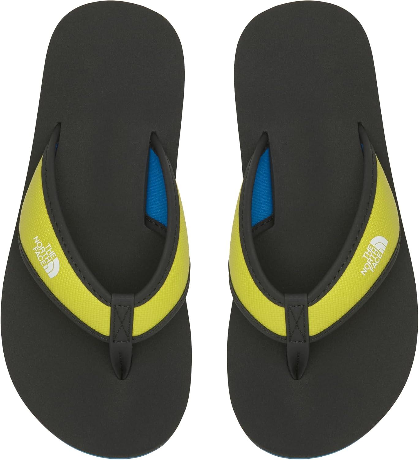 imageThe North Face Kids Base Camp FlipFlop ToddlerLittle KidBig KidSulphur Spring GreenHero Blue