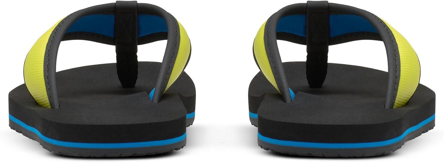 imageThe North Face Kids Base Camp FlipFlop ToddlerLittle KidBig KidSulphur Spring GreenHero Blue