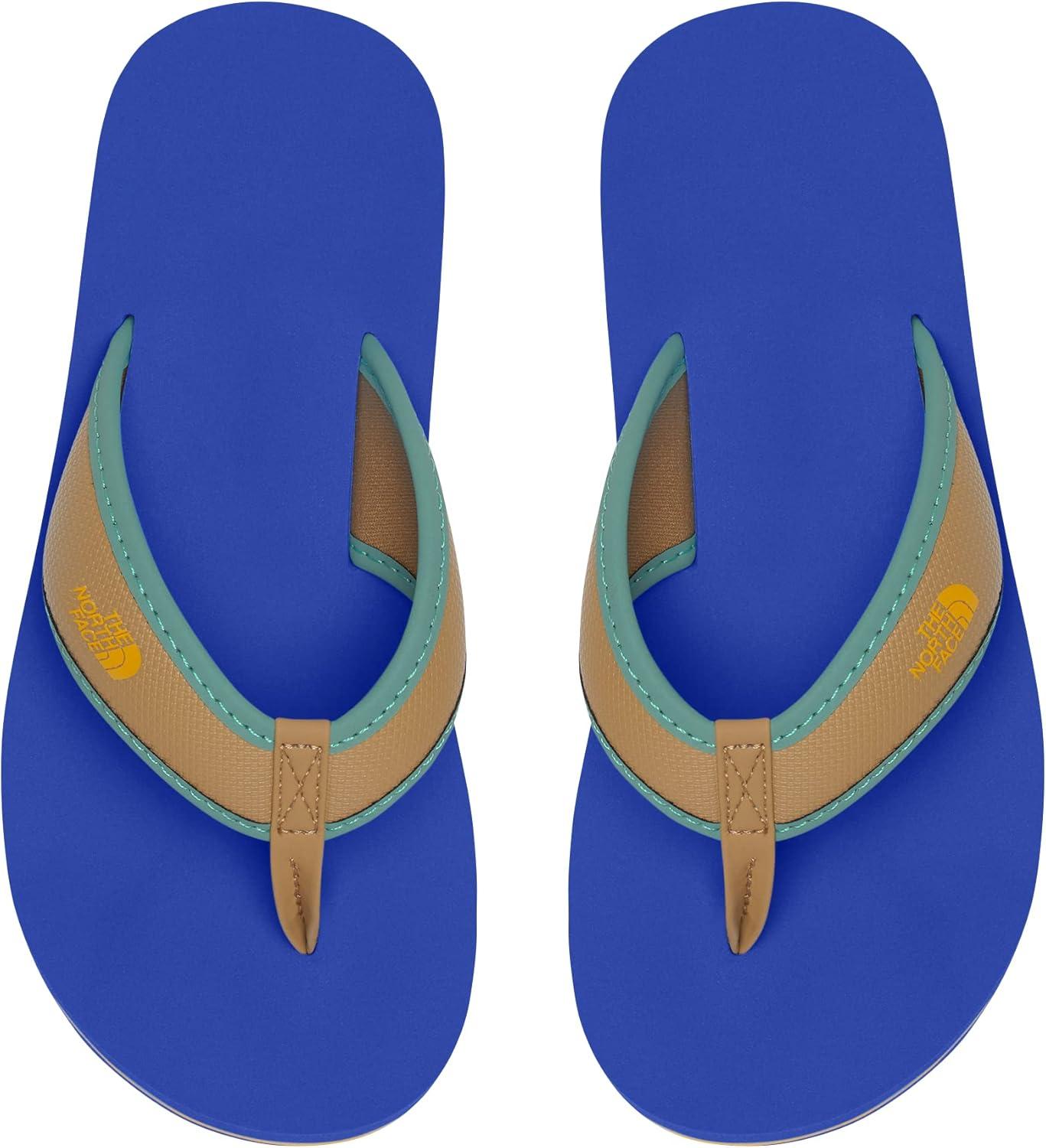 imageThe North Face Kids Base Camp FlipFlop ToddlerLittle KidBig KidTnf BlueUtility Brown