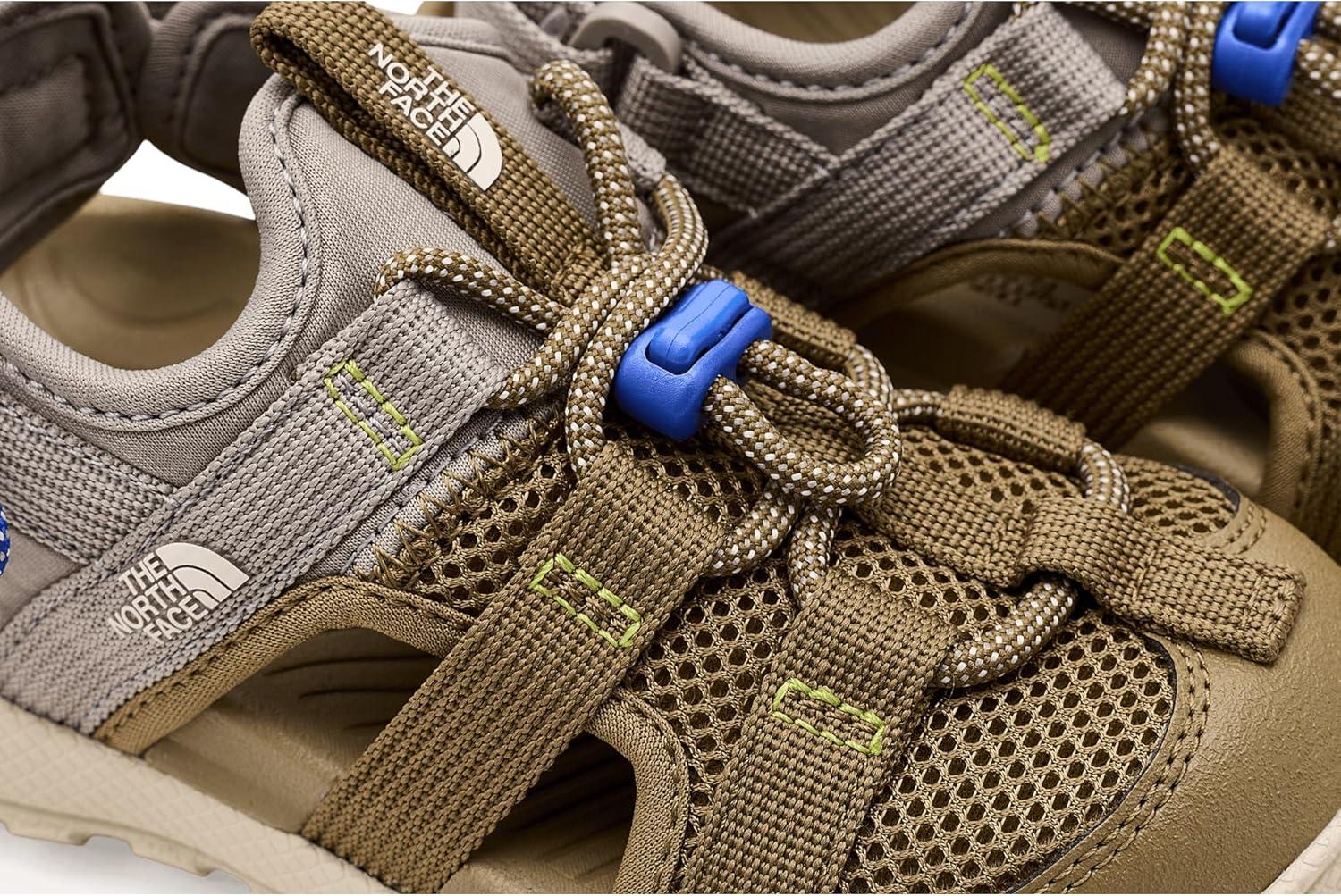 imageThe North Face Kids Explore Camp Shandal Kids Hiking Sandal for Boys amp GirlsCedarTnf Blue