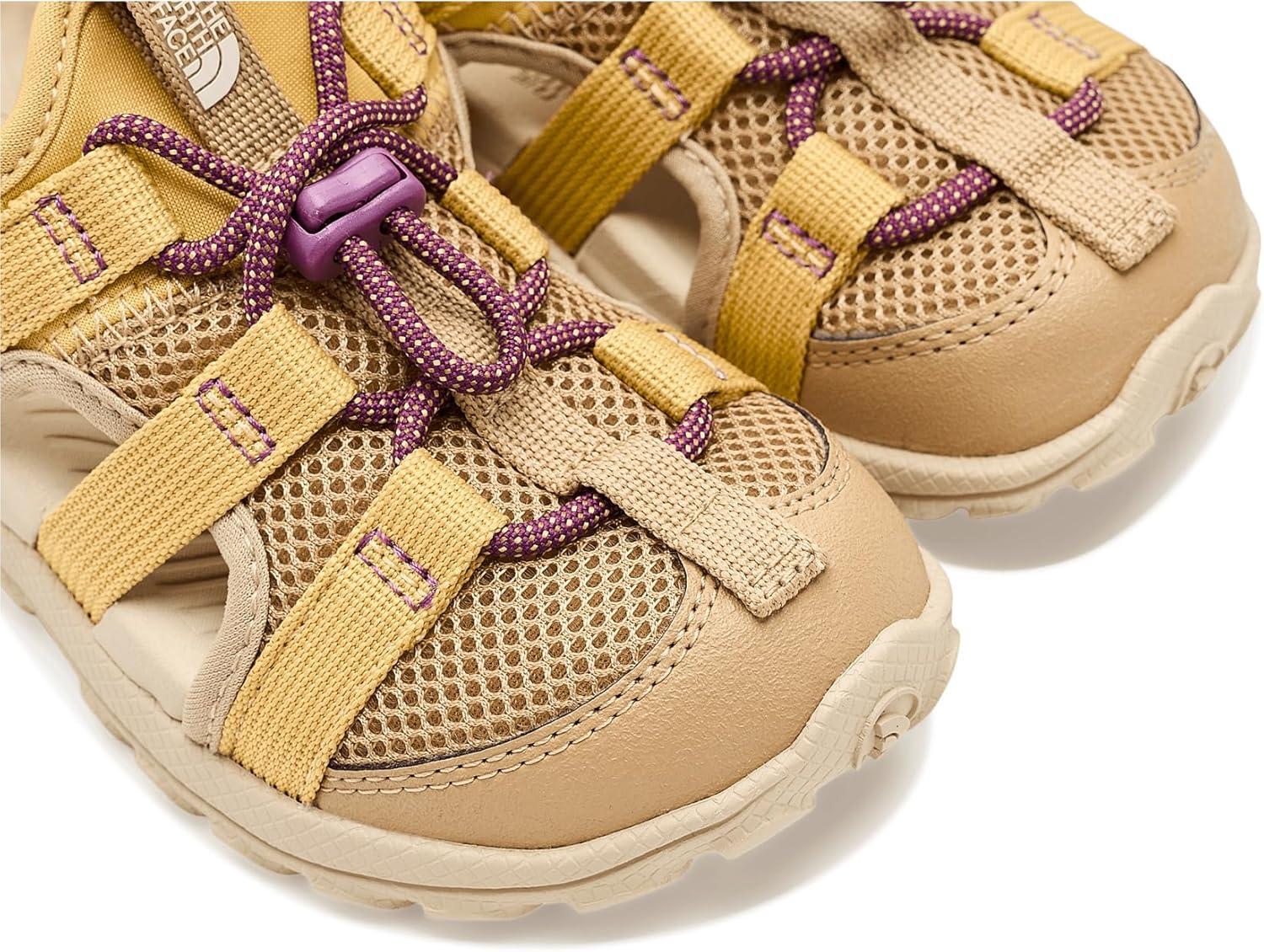 imageThe North Face Kids Explore Camp Shandal Kids Hiking Sandal for Boys amp GirlsKhaki StoneHoneyed Sand