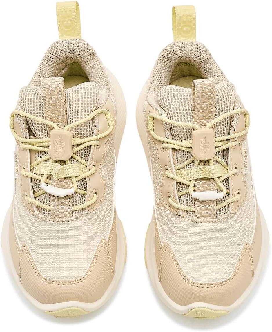 imageThe North Face Kids Fastpack II Hiker Waterproof Hiking Shoe Cushioned Rubber Sole Abrasion ResistantDesert StoneLemon Mist