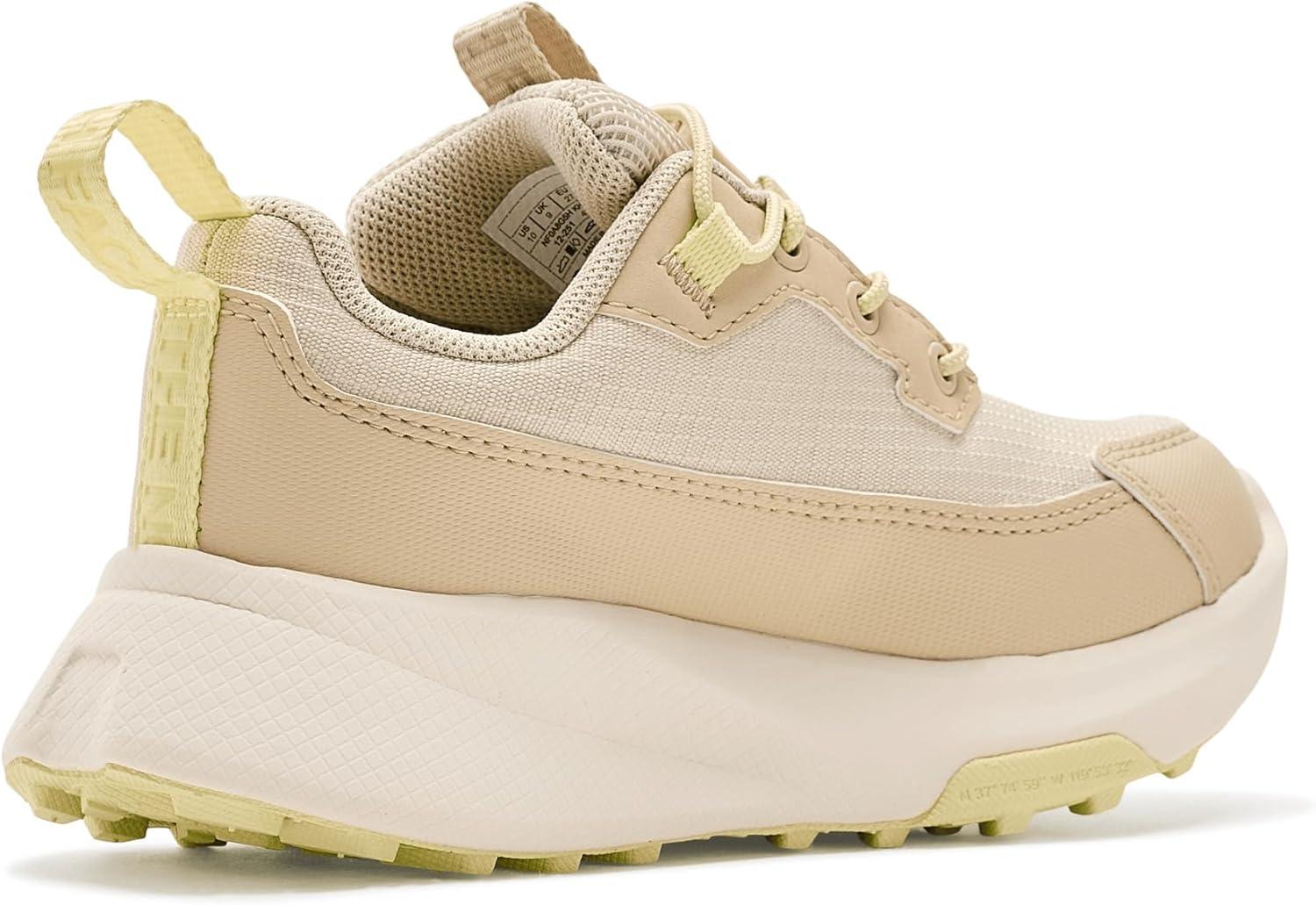 imageThe North Face Kids Fastpack II Hiker Waterproof Hiking Shoe Cushioned Rubber Sole Abrasion ResistantDesert StoneLemon Mist