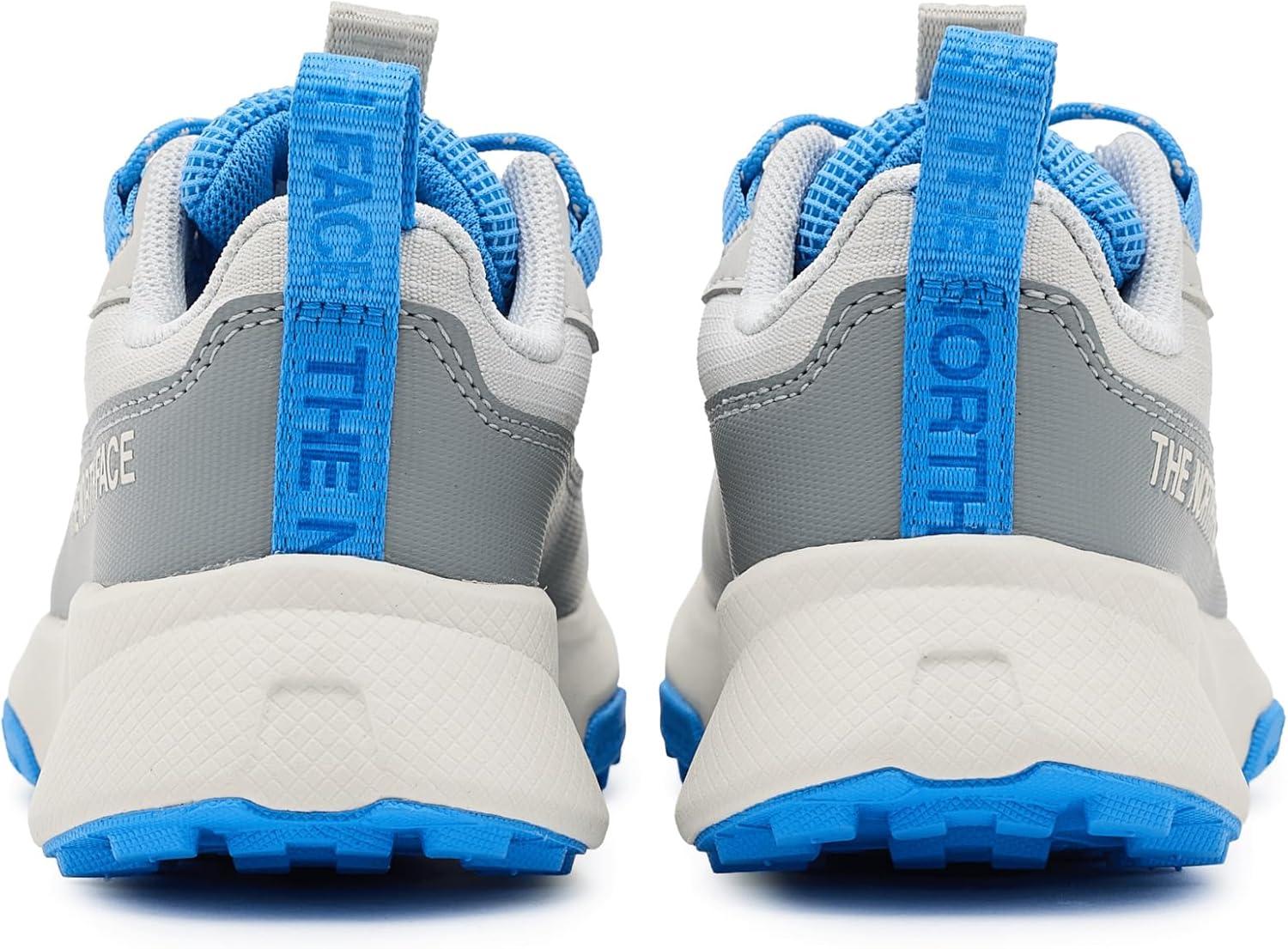 imageThe North Face Kids Fastpack II Hiker Waterproof Hiking Shoe Cushioned Rubber Sole Abrasion ResistantGlacier GrayMarina Blue