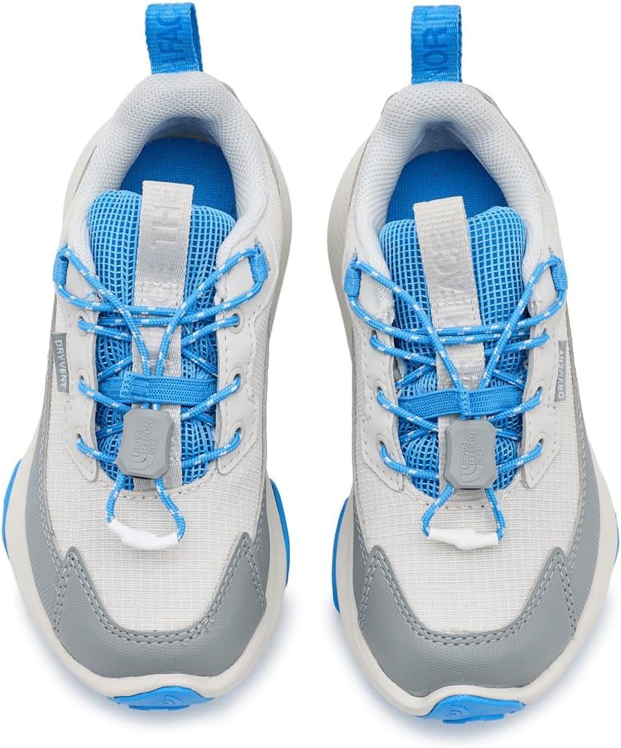 imageThe North Face Kids Fastpack II Hiker Waterproof Hiking Shoe Cushioned Rubber Sole Abrasion ResistantGlacier GrayMarina Blue