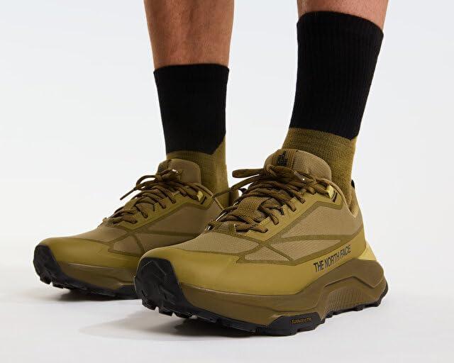 imageThe North Face Mens Fastpack Waterproof Hiking Shoe Highly Cushioned Rubber Outsole 5mm LugsCedarPear