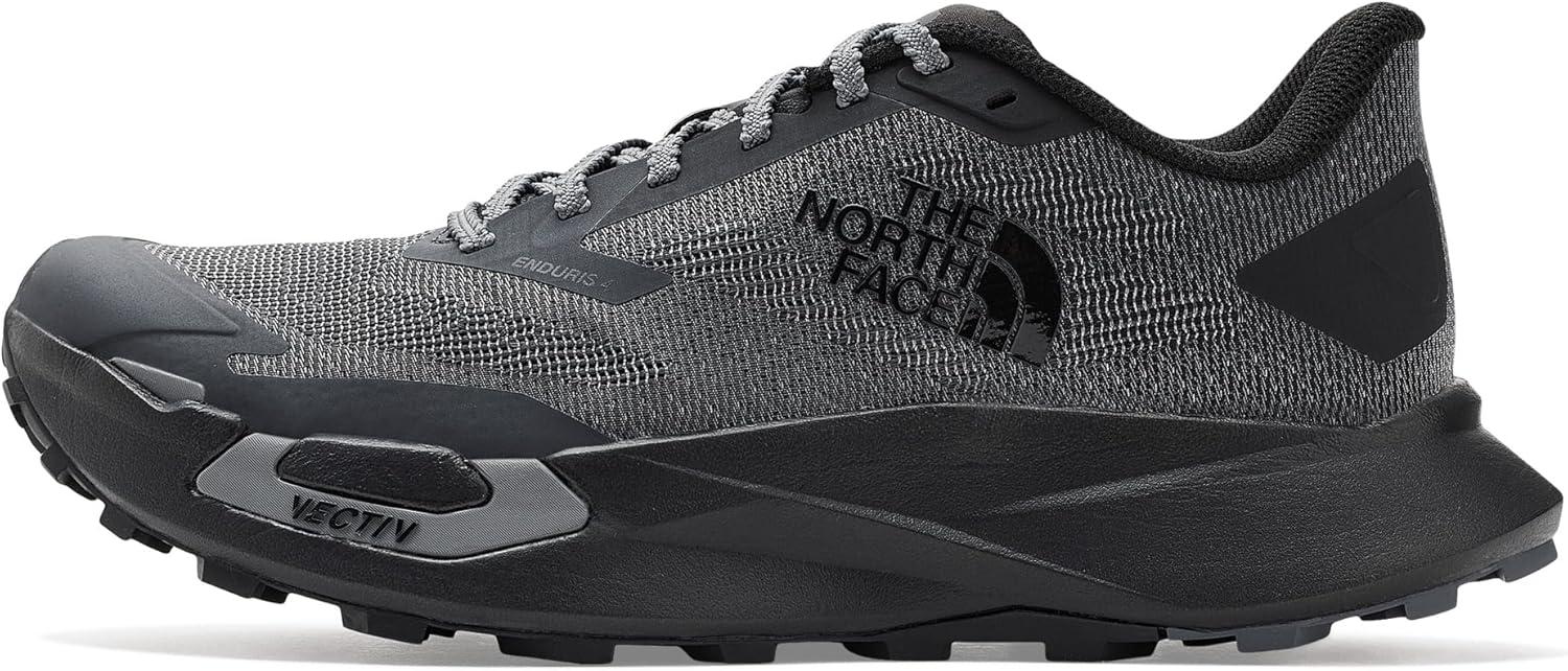 imageThe North Face Mens VECTIV Enduris 4 Trail Running Shoe Cushioned TNF BlackAnthracite Grey 10