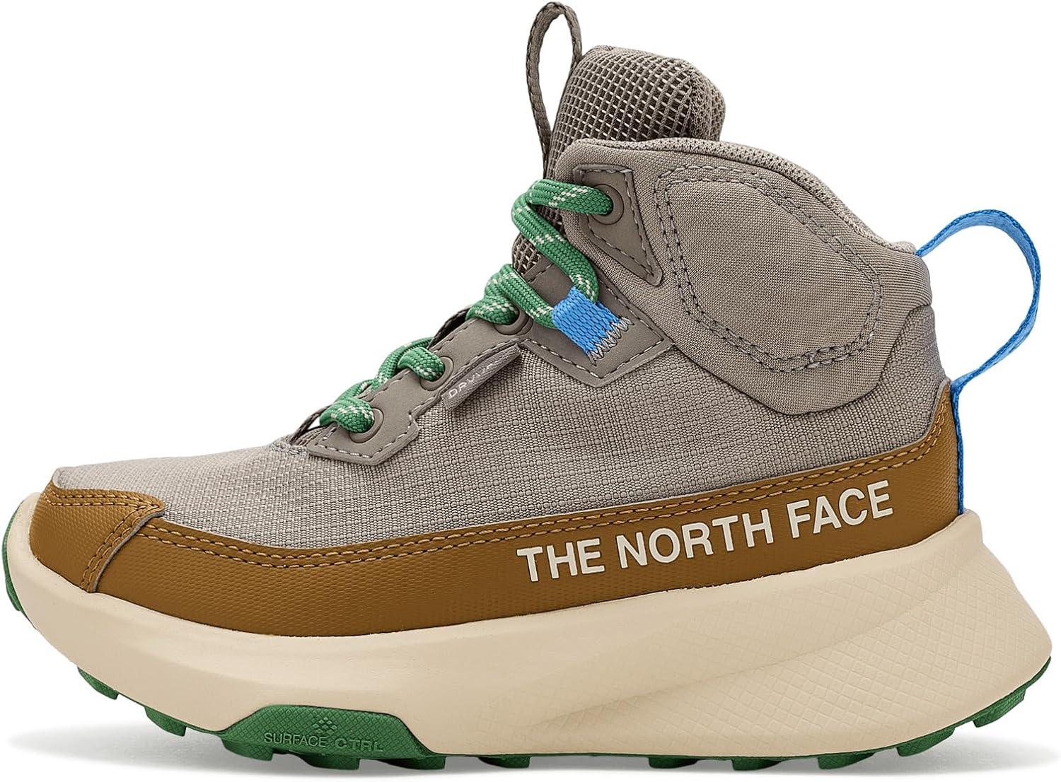 imageThe North Face unisexchild Fastpack II Hiker Mid Waterproof Hiking Shoe Highly Cushioned Abrasion ResistantStone SlabDimmed Algae
