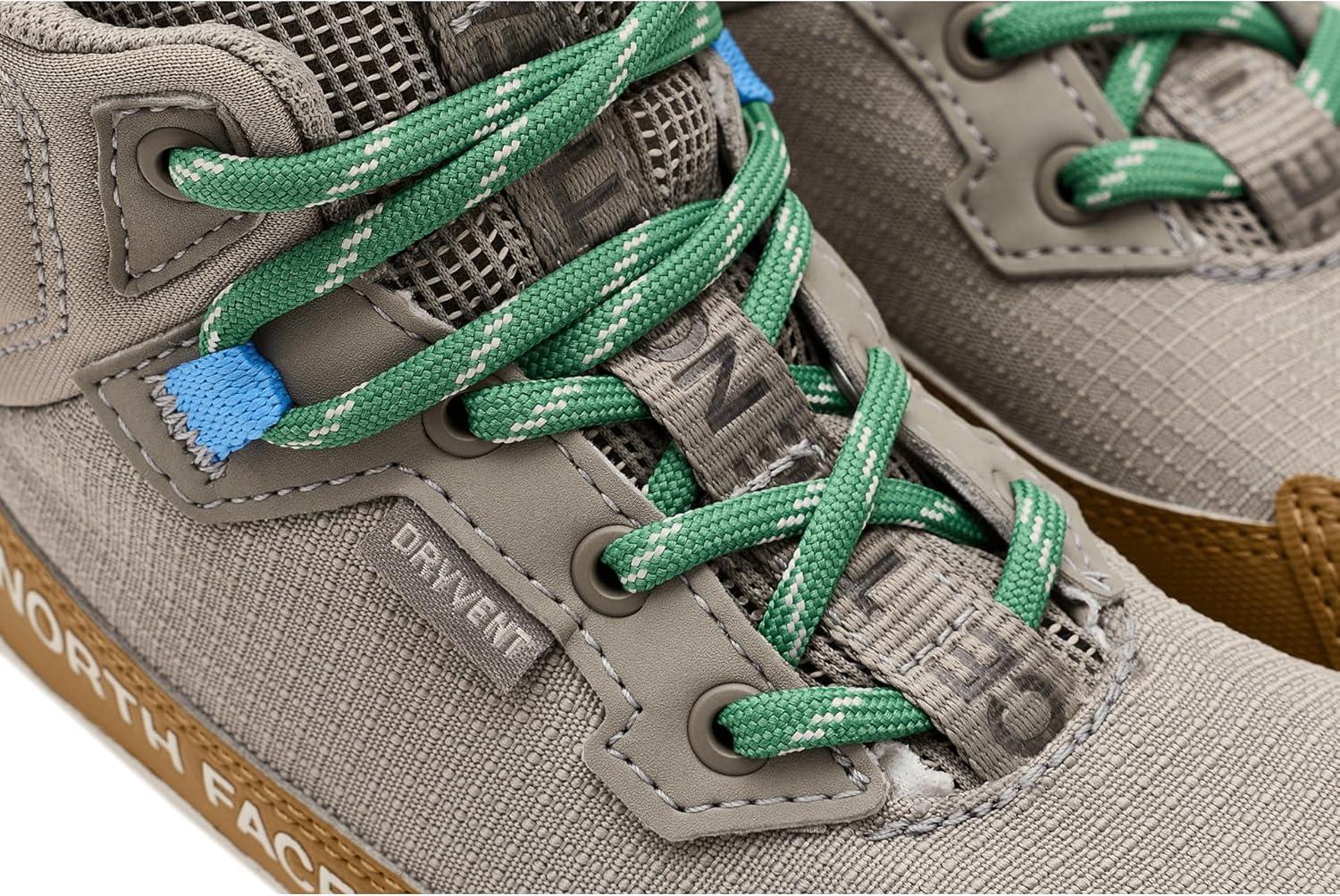 imageThe North Face unisexchild Fastpack II Hiker Mid Waterproof Hiking Shoe Highly Cushioned Abrasion ResistantStone SlabDimmed Algae