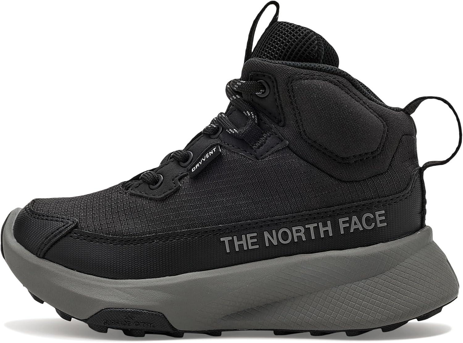 imageThe North Face unisexchild Fastpack II Hiker Mid Waterproof Hiking Shoe Highly Cushioned Abrasion ResistantTnf BlackConcrete