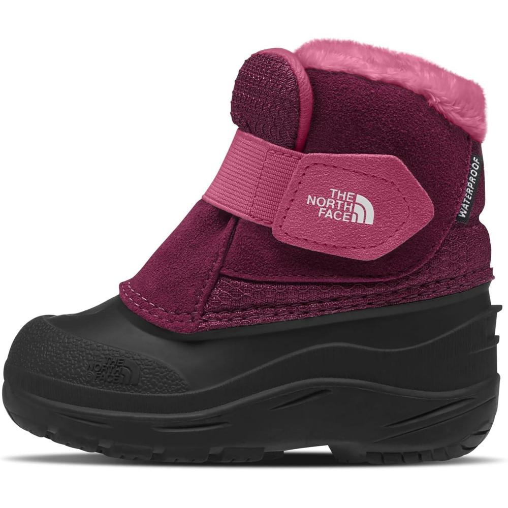 imageTHE NORTH FACE Kids Alpenglow II Insulated Snow Boot Waterproof Construction amp Durable Rubber OutsoleBoysenberryTnf Black