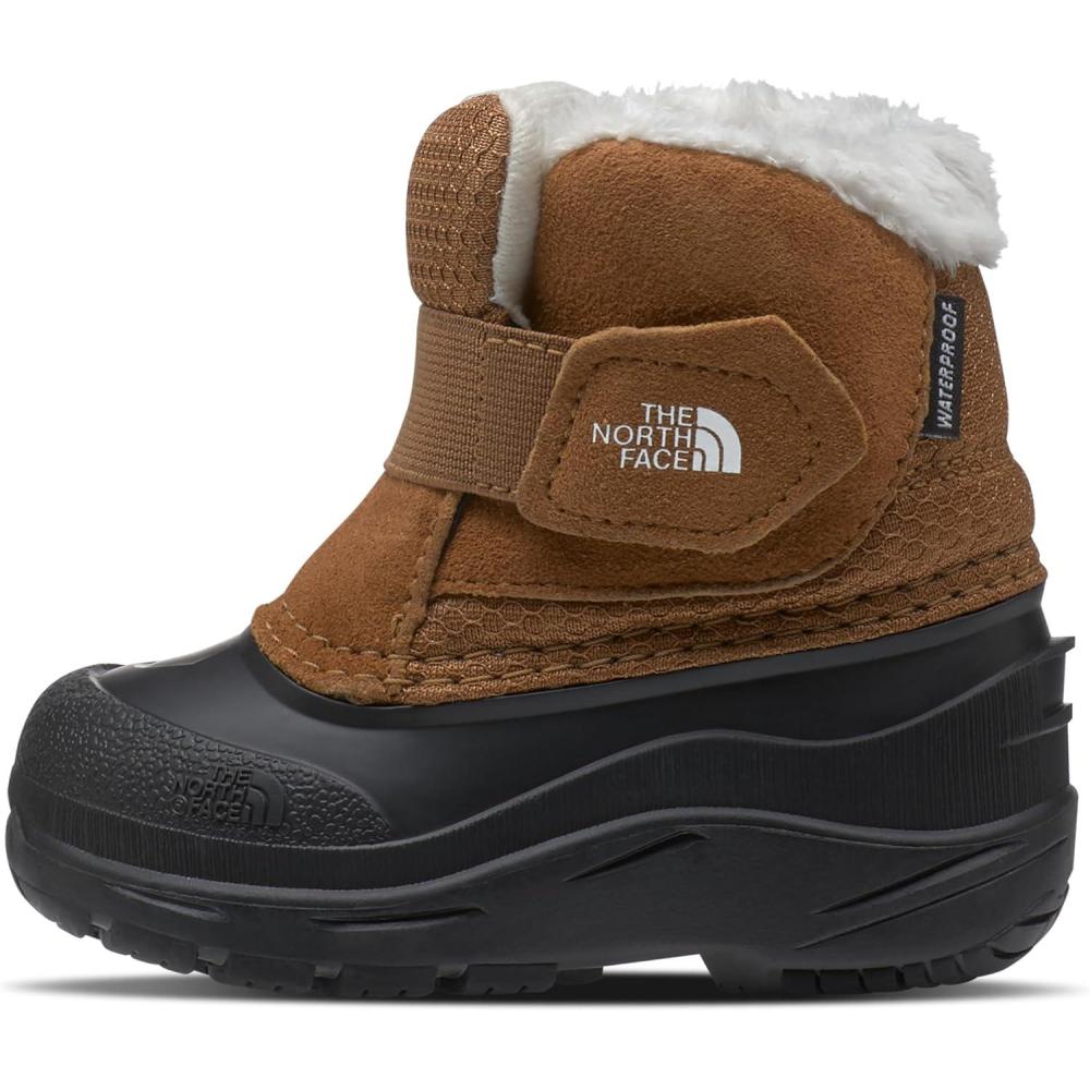imageTHE NORTH FACE Kids Alpenglow II Insulated Snow Boot Waterproof Construction amp Durable Rubber OutsoleToasted BrownToasted Brown
