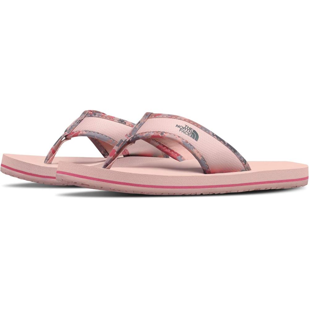 imageThe North Face Kids Base Camp FlipFlop ToddlerLittle KidBig KidPearl BlushMulti Floral Camo