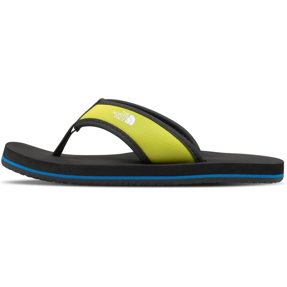 imageThe North Face Kids Base Camp FlipFlop ToddlerLittle KidBig KidSulphur Spring GreenHero Blue