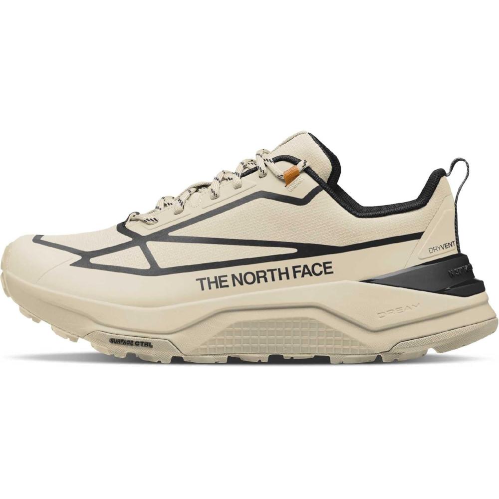 imageThe North Face Mens Fastpack Waterproof Hiking Shoe Highly Cushioned Rubber Outsole 5mm LugsDesert StoneTnf Black