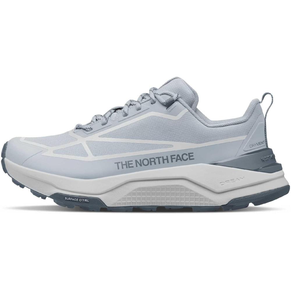 imageThe North Face Mens Fastpack Waterproof Hiking Shoe Highly Cushioned Rubber Outsole 5mm LugsFrost GreyGlacier Gray